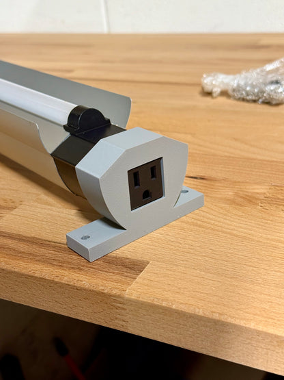 BRAUN LED Shop Light Bracket Low Profile