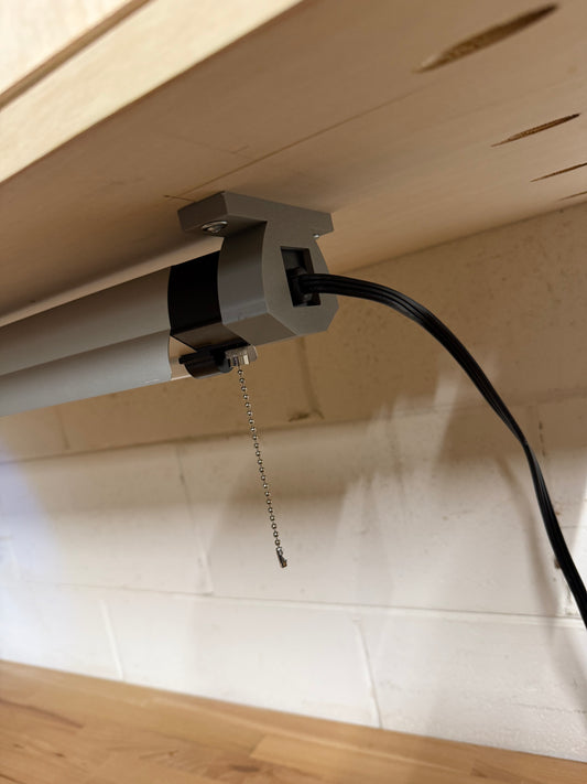 BRAUN LED Shop Light Bracket Low Profile